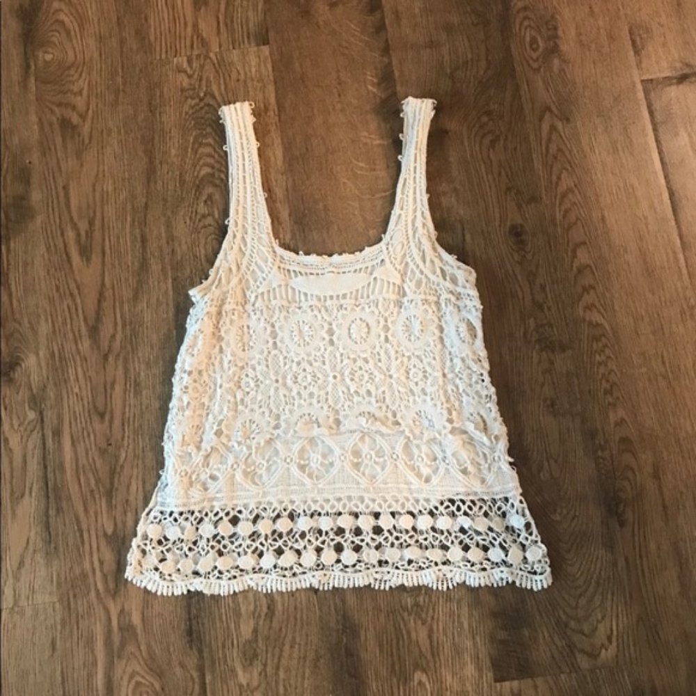 Urban Outfitters crochet tank